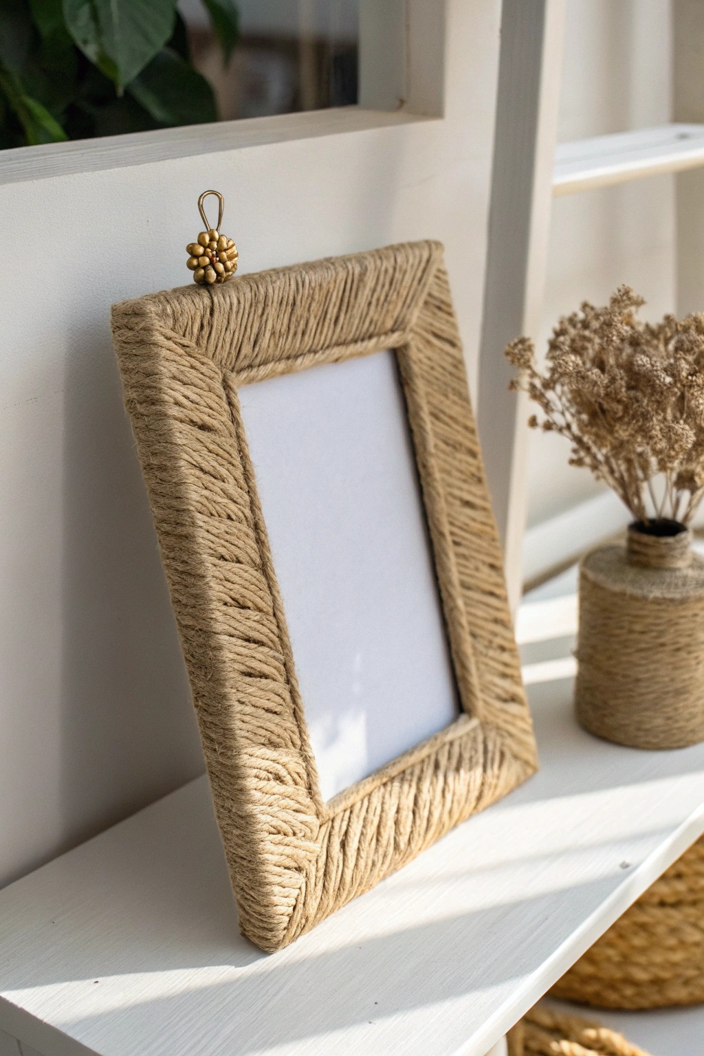 Elevate your memories with a twine-wrapped frame—where rustic charm meets Scandinavian elegance.