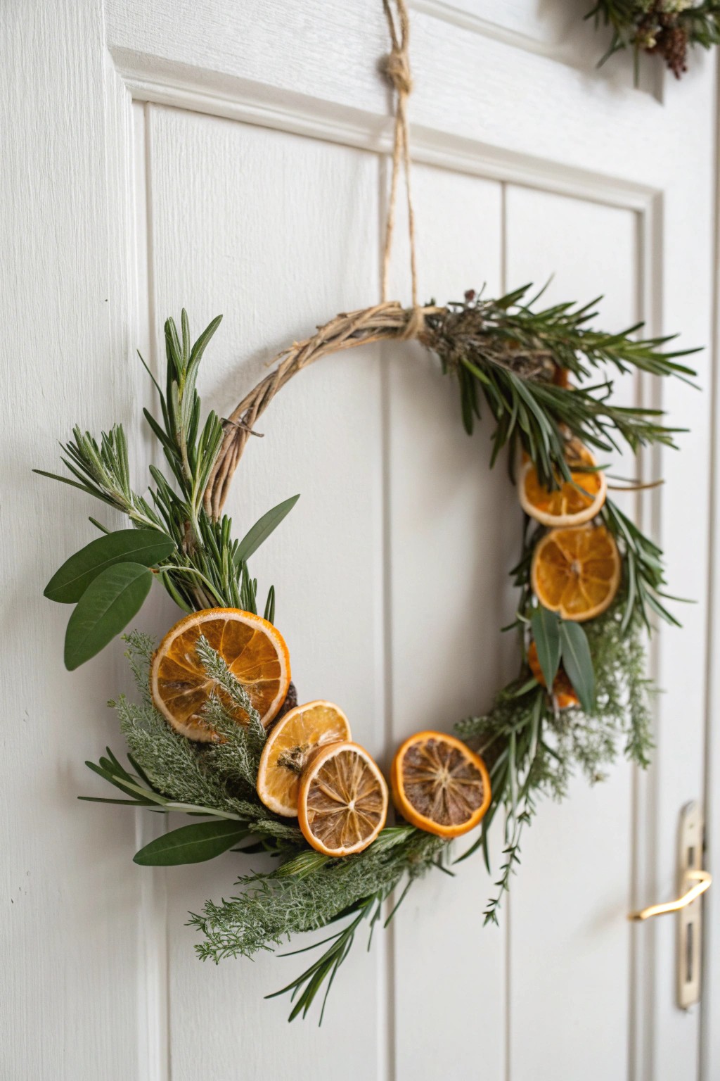 Brighten your kitchen with a handcrafted wreath of dried citrus and herbs—simple, fresh, and beautifully bold.