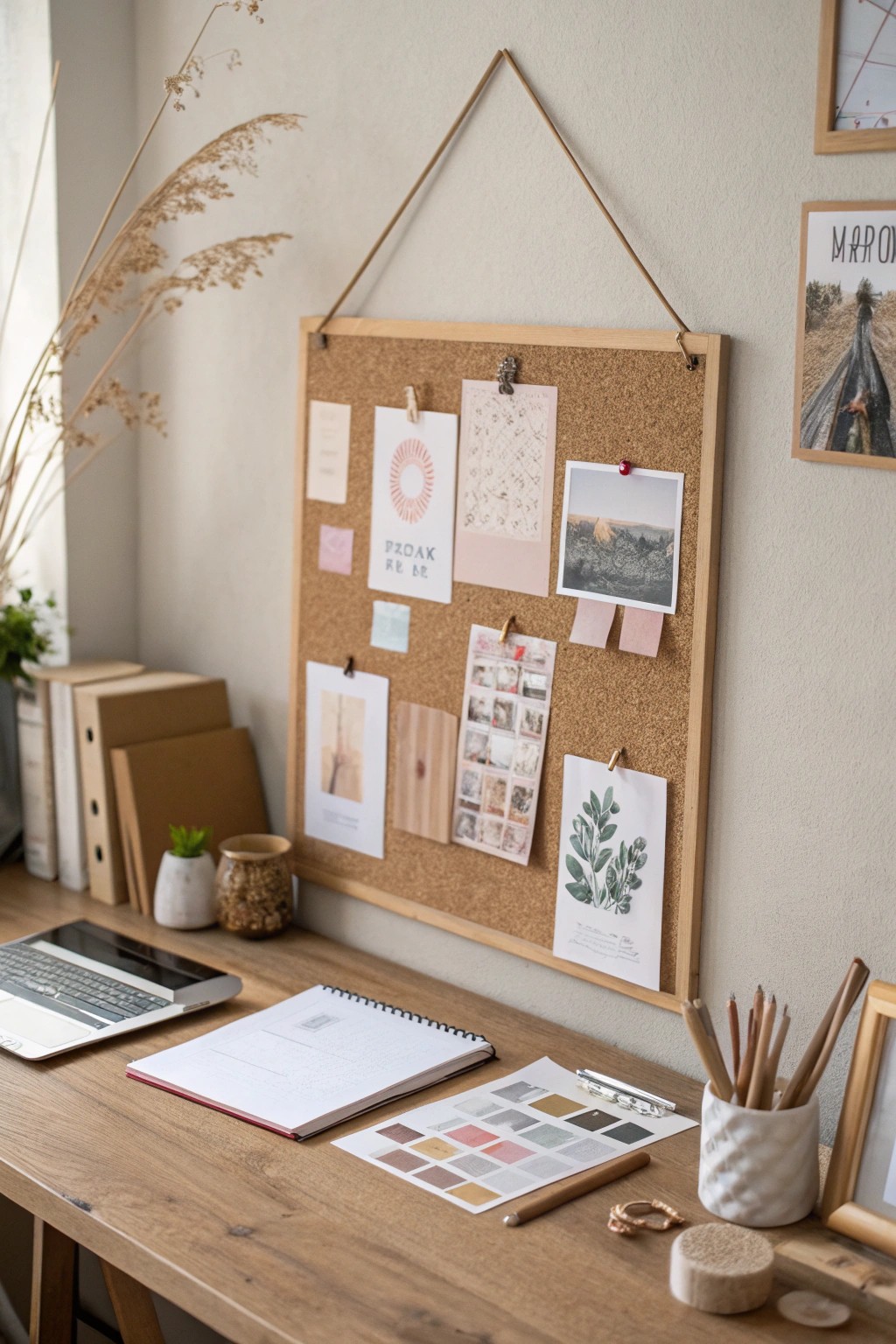Curate your dreams: a cozy vision board for everyday inspiration.