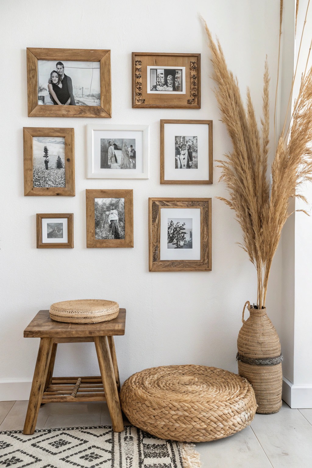 Elevate your space with a curated gallery wall—where every frame tells a story.