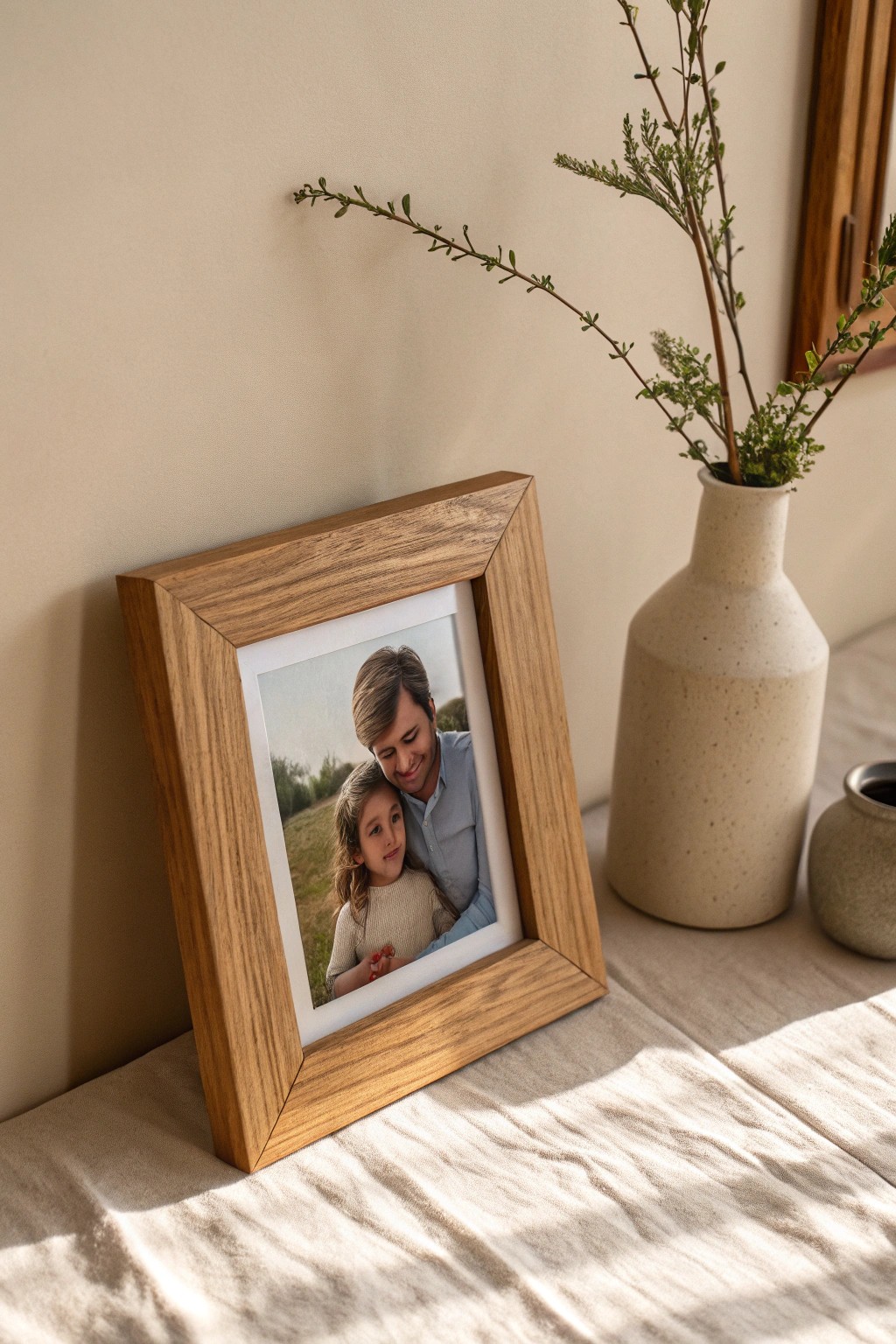 Celebrate your story: One meaningful piece of art can bring heart and soul to your family room.