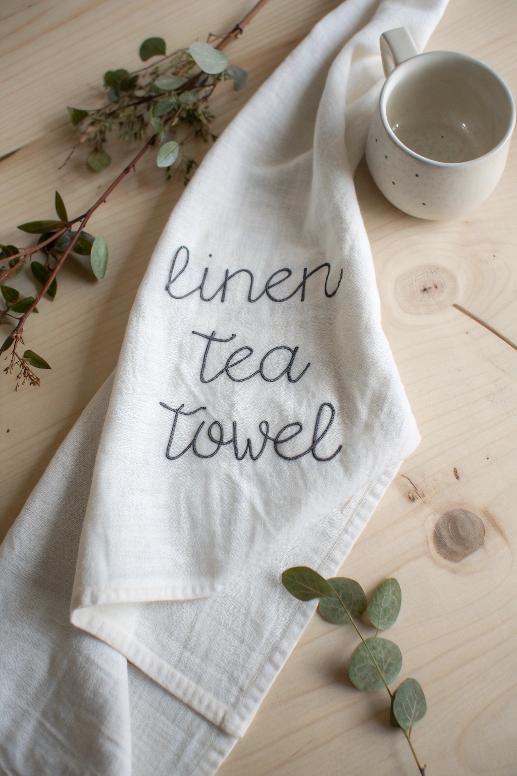 Turn a cherished recipe into a heartfelt keepsake with a handwritten tea towel—simple, beautiful, and full of love.