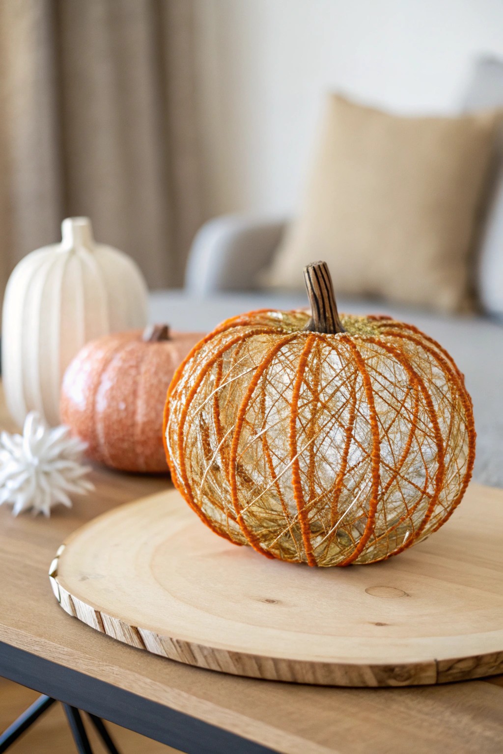 Celebrate fall with minimalist pumpkin string art—where cozy craftsmanship meets Scandinavian simplicity.