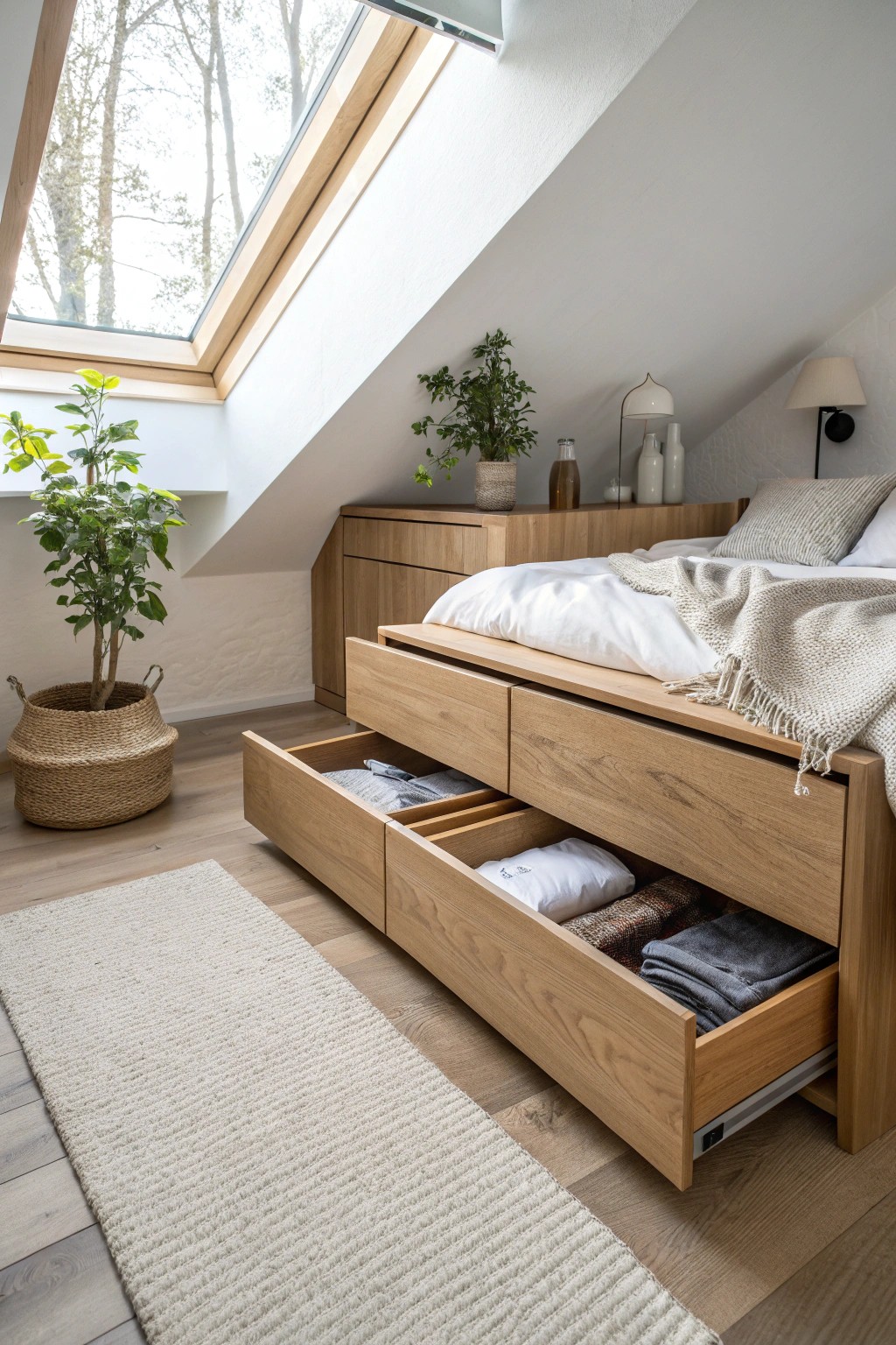 Smart, handcrafted storage—where every inch is beautifully used.