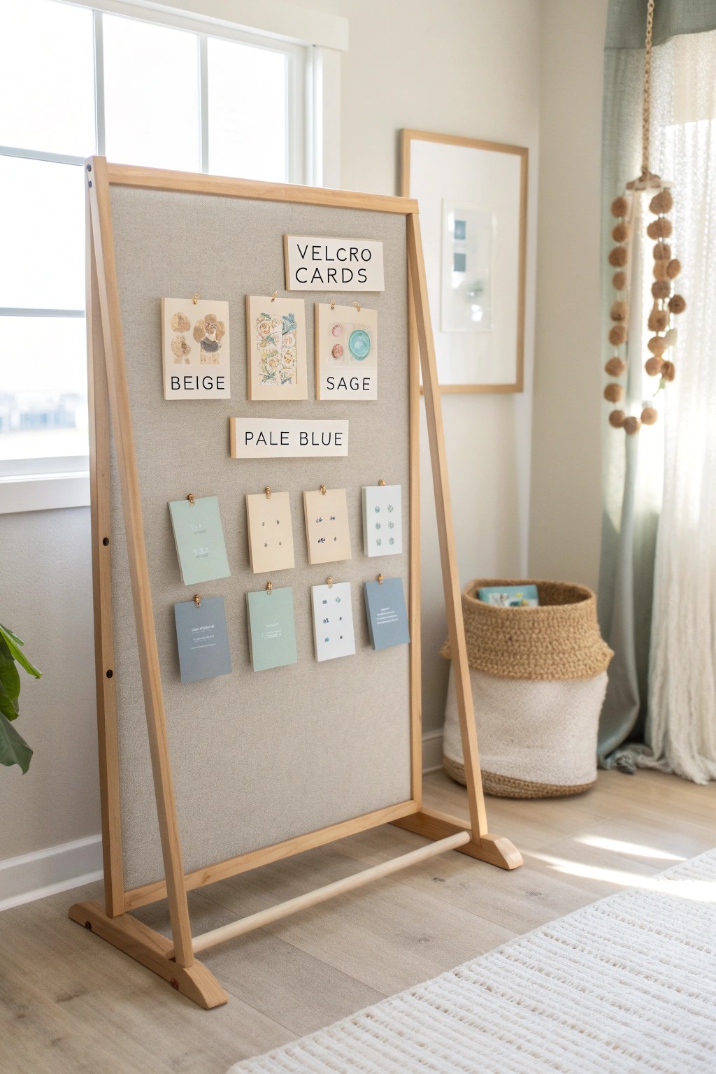 Elevate your classroom with a handcrafted interactive learning wall—where simplicity meets engagement.