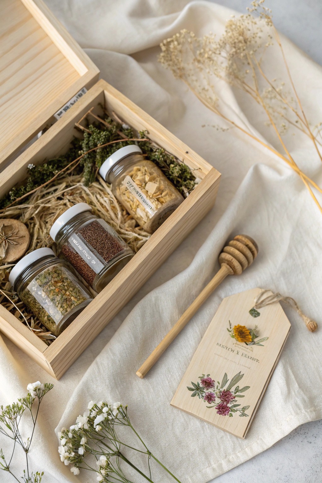 A handcrafted gift box for slow, cozy tea mornings.