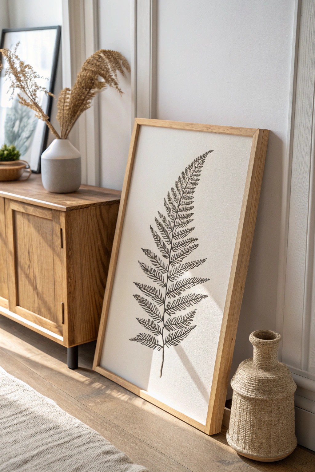 Bring calm and nature indoors with handcrafted botanical print art.