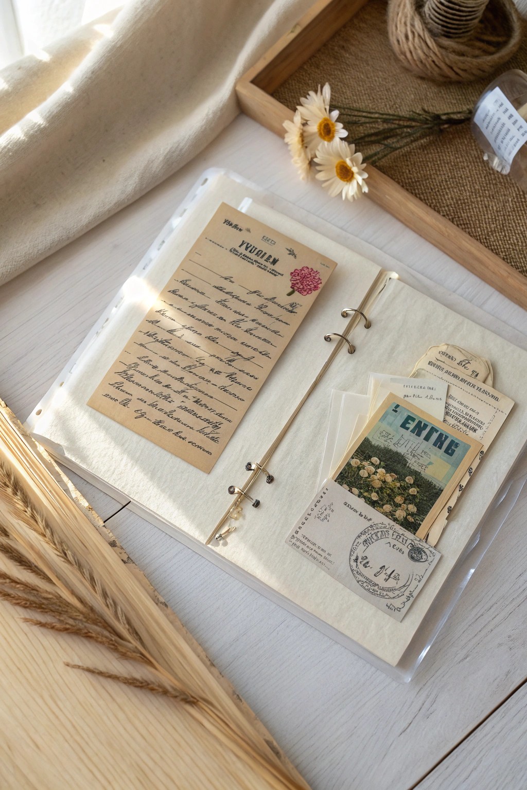 Cherish memories with beautifully crafted clear pocket pages for your scrapbook keepsakes.