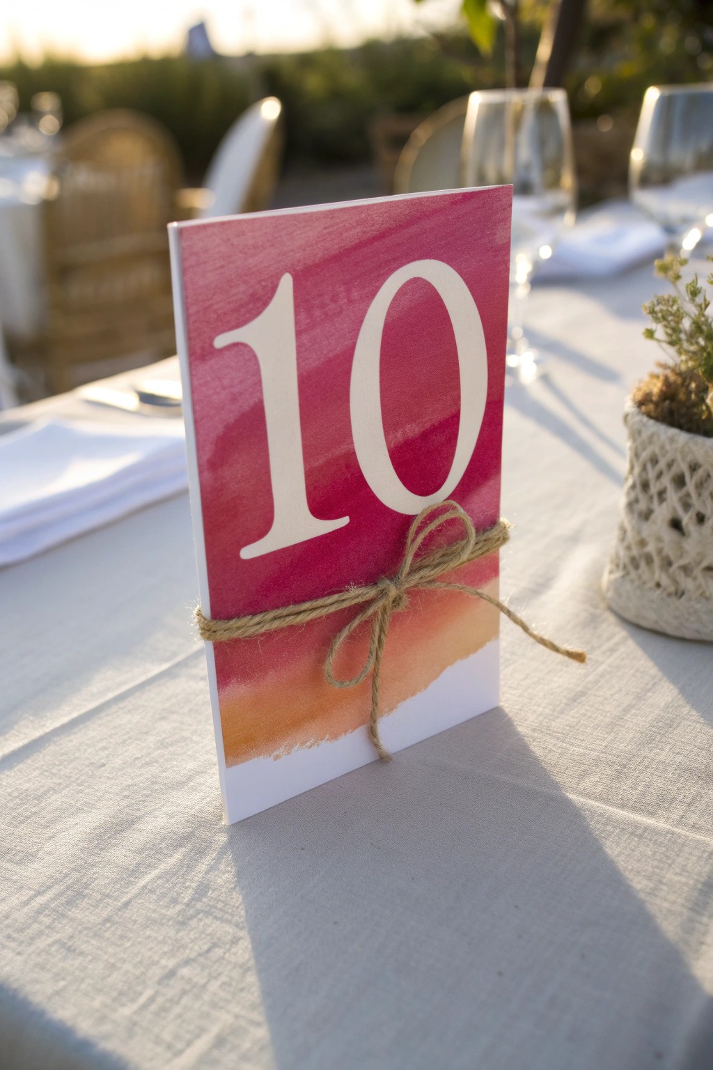 Celebrate milestones in style with bold cut-out numbers and handcrafted details.
