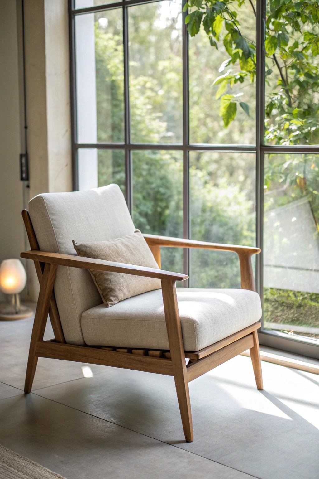 Let the light in: Make your window the heart of your living room.