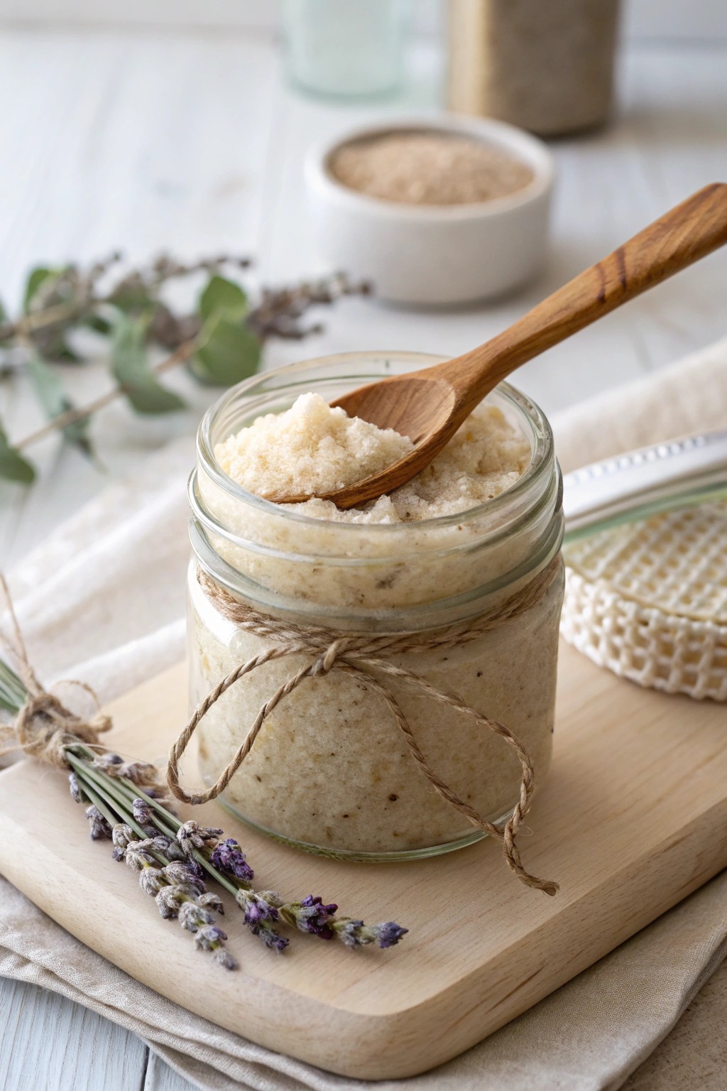 Handmade Sugar Scrub: Crafted Beauty in a Jar