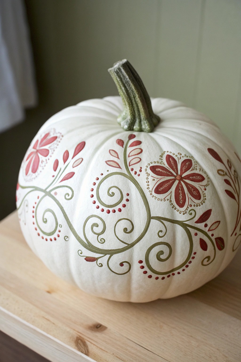 Elevate your pumpkin décor with bold 3D puff paint designs—where Scandinavian simplicity meets handcrafted Boho charm.