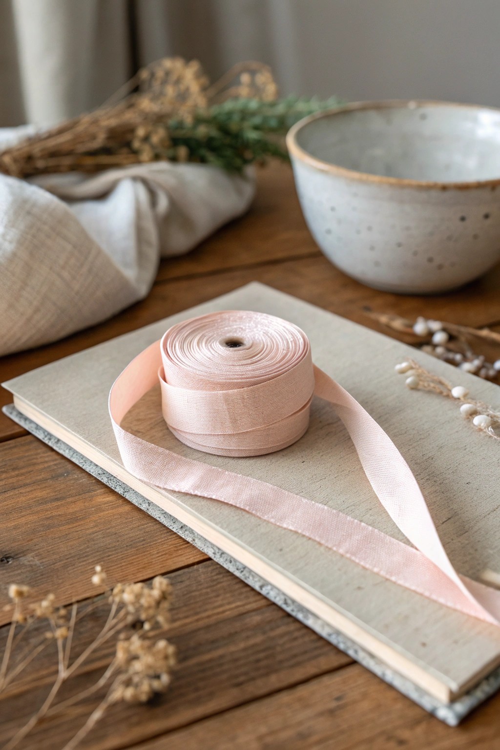 Elevate your scrapbooks with beautiful fabric & ribbon accents.