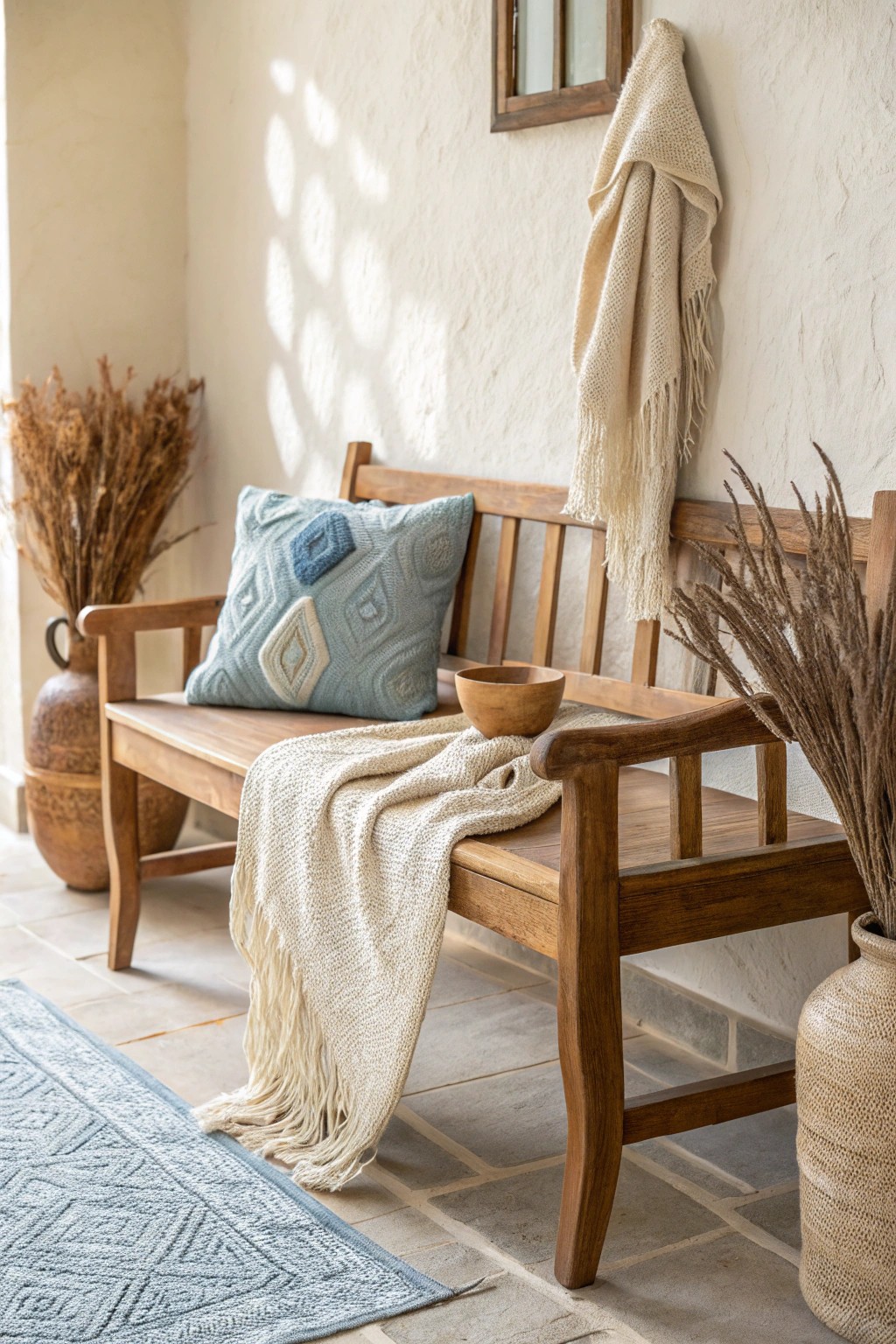 Welcome home with warmth—choose a cozy, cohesive palette for your entryway.